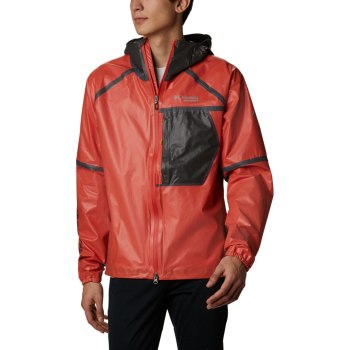 Pánské Bundy Columbia OutDry Ex Lightweight Shell Vínové AMYEZW182